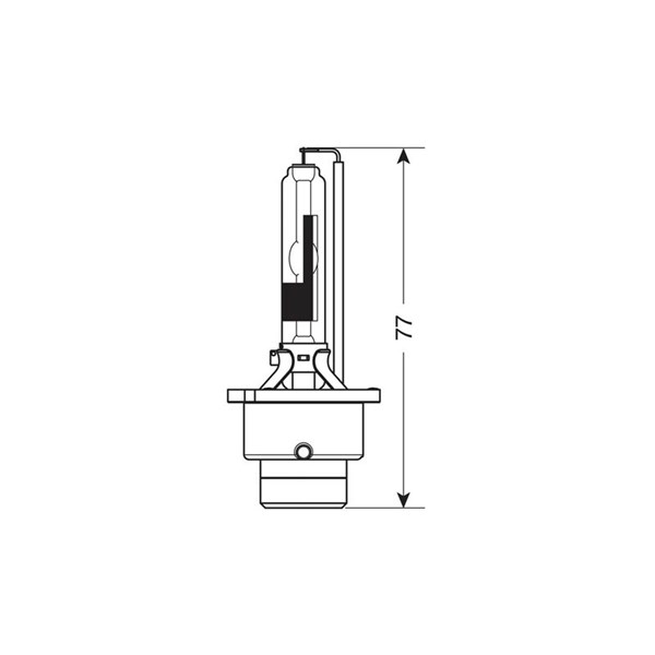 Glödlampa Xenon D4R P32d-6, 6000K