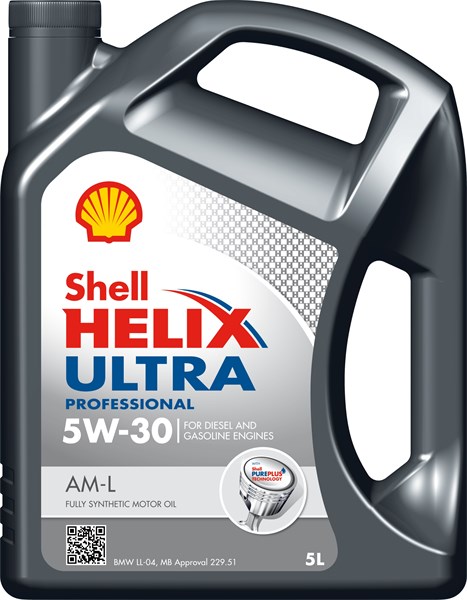 Motorolja SHELL Helix Ultra Professional AV-L 5W-30 C3, 5L Shell  SHELL