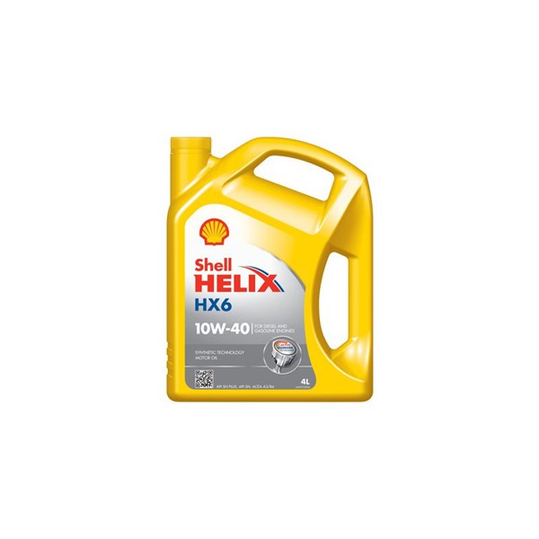 Motorolja SHELL Helix HX6 10W-40, 4L SHELL