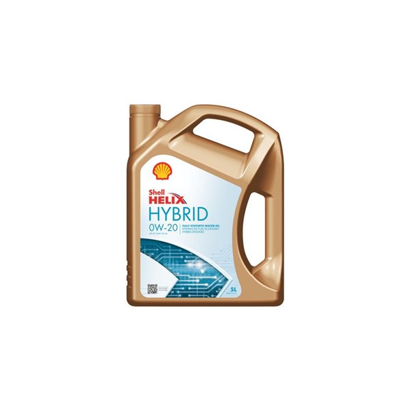 Motorolja SHELL Helix HYBRID 0W-20, 5L SHELL