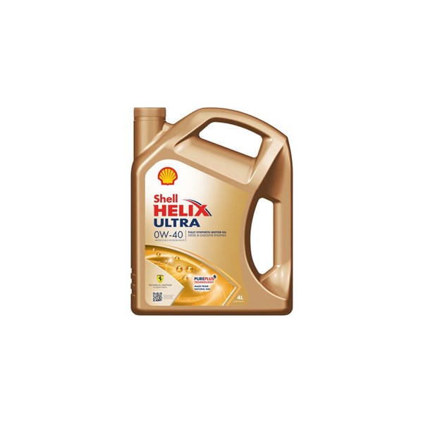Motorolja SHELL Helix Ultra 0W-40, 4L SHELL