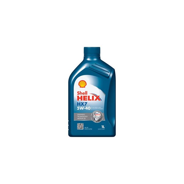 Motorolja SHELL Helix HX7 5W-40, 1L Shell 550070318 SHELL