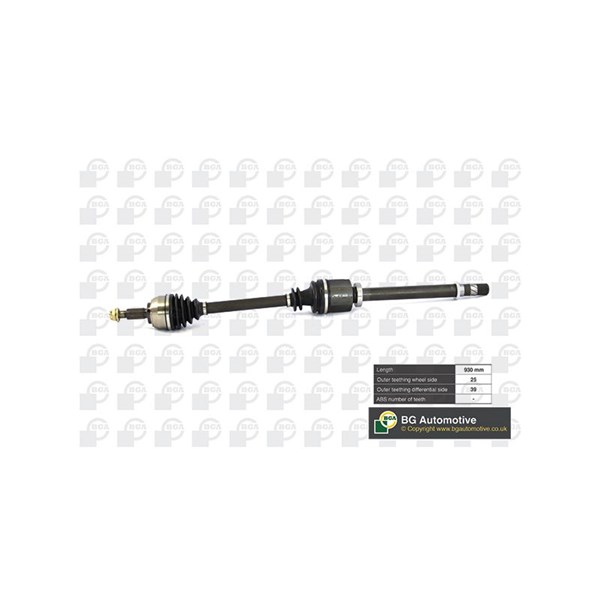 Drivaxel, framaxel höger Bga DS7331RA BGA