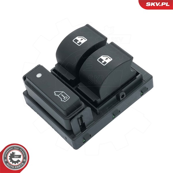 Brytare, fönsterhiss 12V, Vänster fram Esen skv 37SKV435 ESEN SKV Brytare, fönsterhiss 12V, Vänster fram Esen skv 37SKV435 ESEN SKV