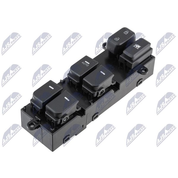 Brytare, fönsterhiss 12V, Förarsida Nty EWS-KA-004 NTY Brytare, fönsterhiss 12V, Förarsida Nty EWS-KA-004 NTY
