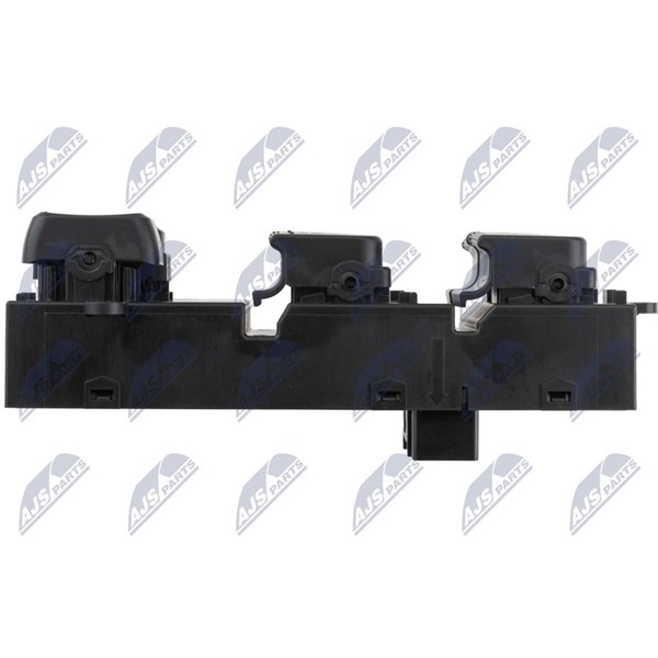 Brytare, fönsterhiss 12V, Förarsida Nty EWS-KA-004 NTY Brytare, fönsterhiss 12V, Förarsida Nty EWS-KA-004 NTY