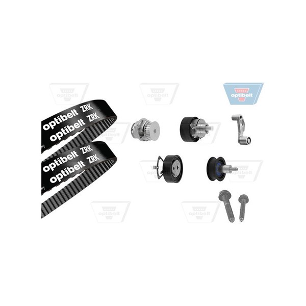 Kamremskit med vattenpump Optibelt KT 1209W1 OPTIBELT