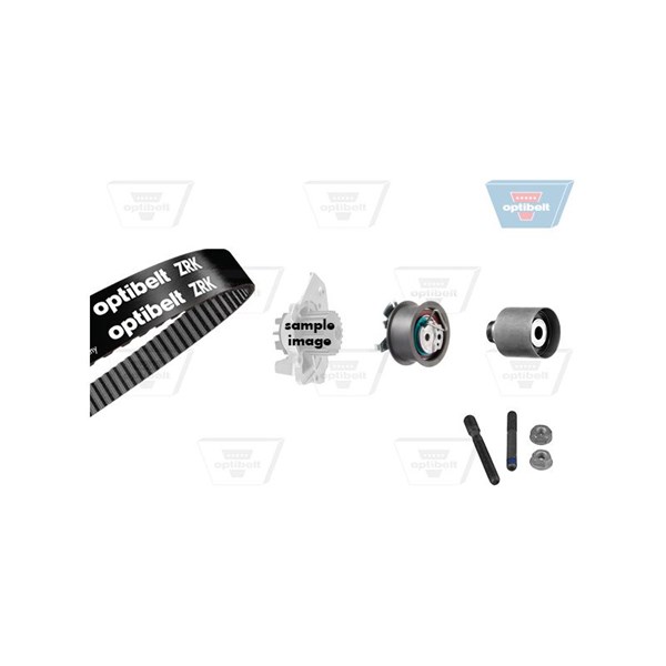 Kamremskit med vattenpump Optibelt KT 1237W2 OPTIBELT