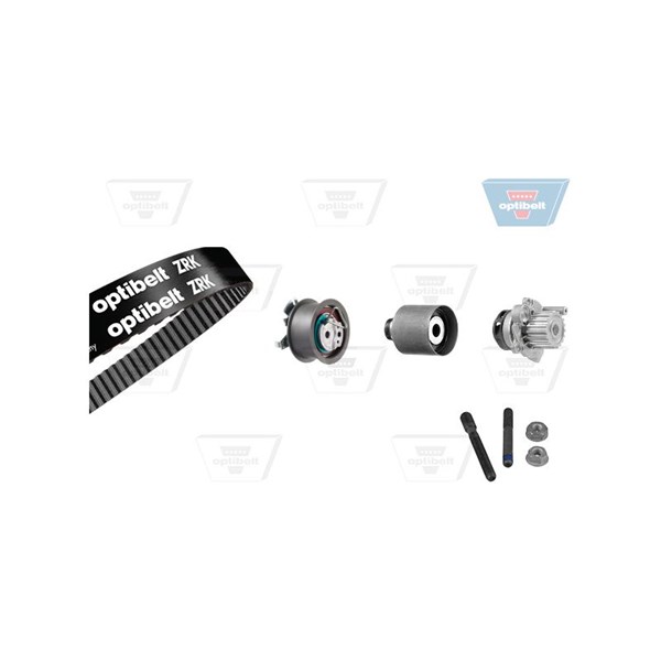Kamremskit med vattenpump Optibelt KT 1237W4 OPTIBELT