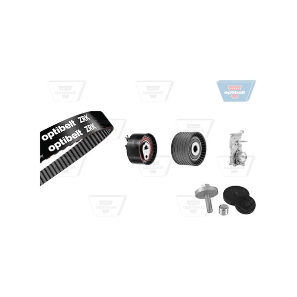 Kamremskit med vattenpump Optibelt KT 1406W1 OPTIBELT