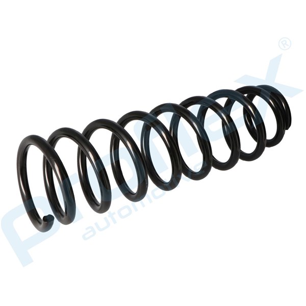Spiralfjäder, Bakaxel