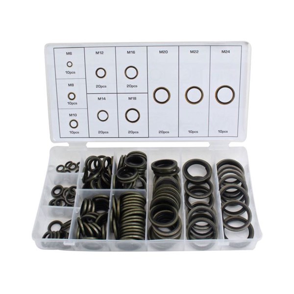 Assorterat set med förseglingsringar, 150 st, Universal