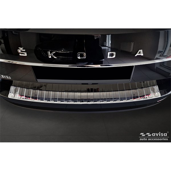 Övertäck, Stötfångare Skoda Superb Combi 2015-2019 & Scout, Bak Övertäck, Stötfångare Skoda Superb Combi 2015-2019 & Scout, Bak