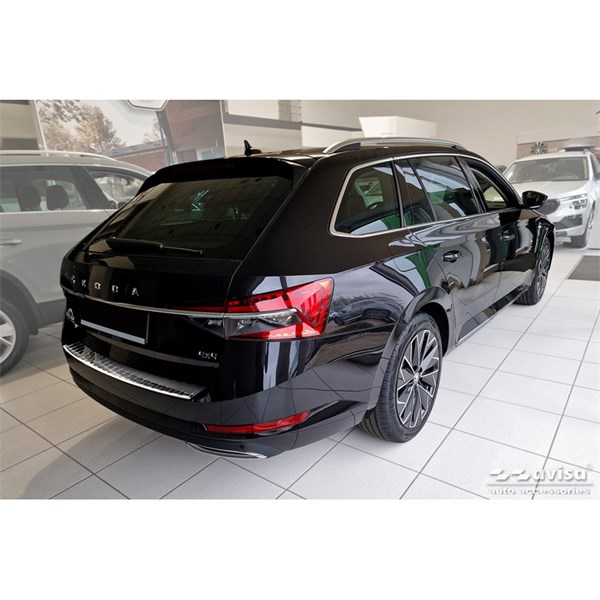 Övertäck, Stötfångare Skoda Superb Combi 2015-2019 & Scout, Bak Övertäck, Stötfångare Skoda Superb Combi 2015-2019 & Scout, Bak