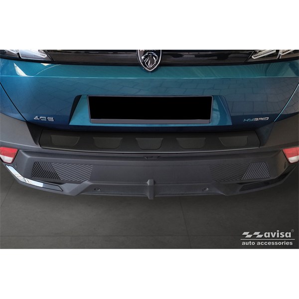 Övertäck, Stötfångare Matte Peugeot 408 II Fastback 2023-, Bak