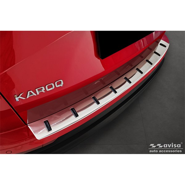 Övertäck, Stötfångare Skoda Karoq (NU7) Facelift 2022-, Bak