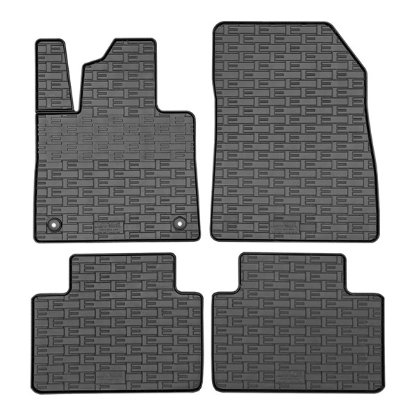 Gummimatta, kupé Volvo EX30, Fram eller bak CIKCAR Gummimatta, kupé Volvo EX30, Fram eller bak CIKCAR