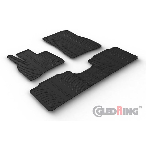 Gummimatta, kupé Mercedes EQS (V297) Sedan, Fram eller bak GledRing Gummimatta, kupé Mercedes EQS (V297) Sedan, Fram eller bak GledRing