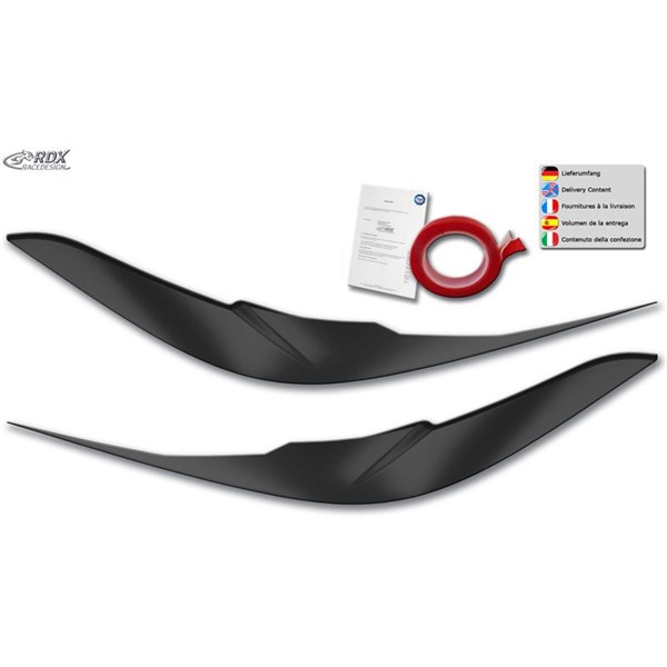 Strålkastarspoiler BMW X2 F39 2017-2023 RDX Racedesign