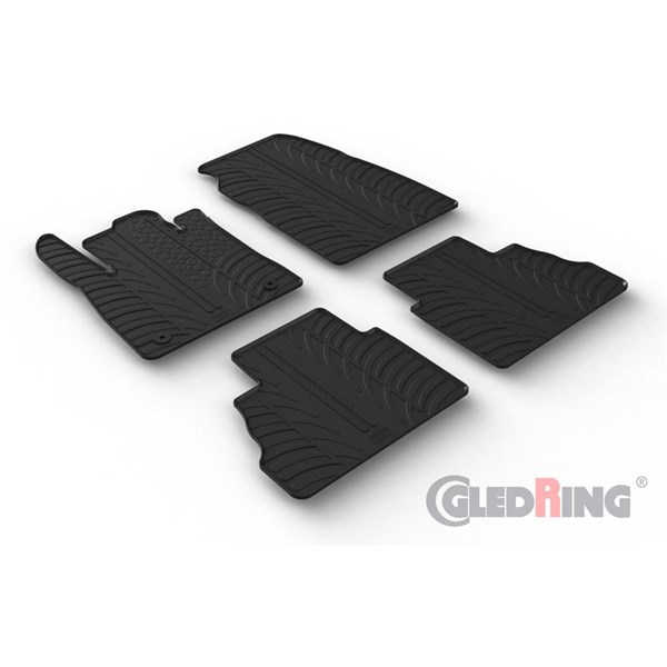 Gummimatta, kupé Ford Tourneo Courier 2023-, Fram eller bak GledRing Gummimatta, kupé Ford Tourneo Courier 2023-, Fram eller bak GledRing