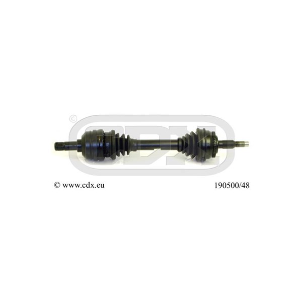 Drivaxel, framaxel vänster Cdx 190500/48 CDX