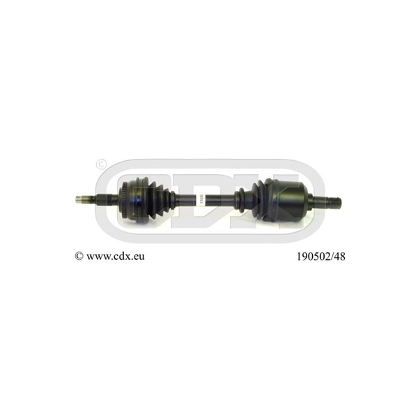 Drivaxel, framaxel vänster CDX CDX