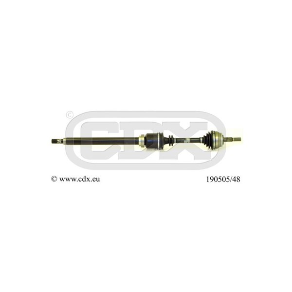 Drivaxel, framaxel höger Cdx 190505/48 CDX