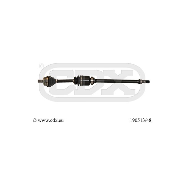 Drivaxel, framaxel höger Cdx 190513/48 CDX
