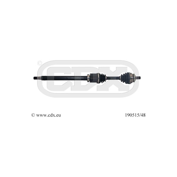 Drivaxel, framaxel höger Cdx 190515/48 CDX