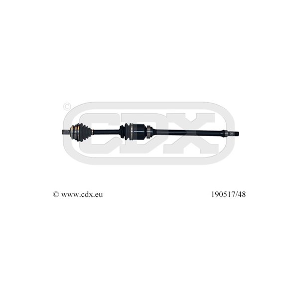 Drivaxel, framaxel höger Cdx 190517/48 CDX