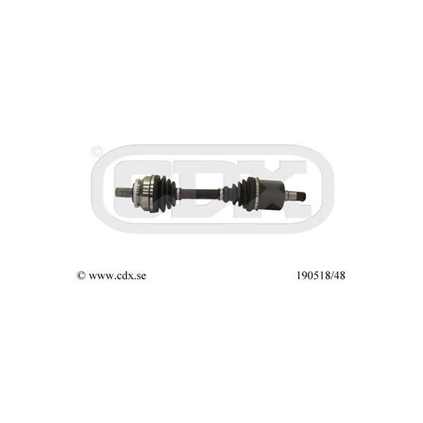 Drivaxel, framaxel vänster Cdx 190518/48 CDX