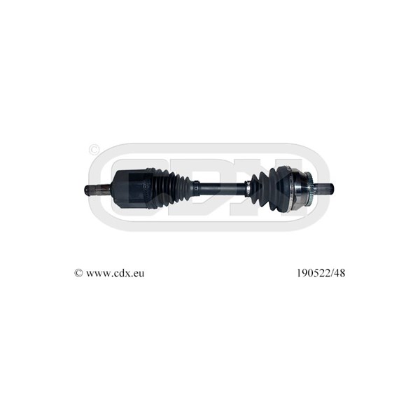 Drivaxel, framaxel vänster Cdx 190522/48 CDX