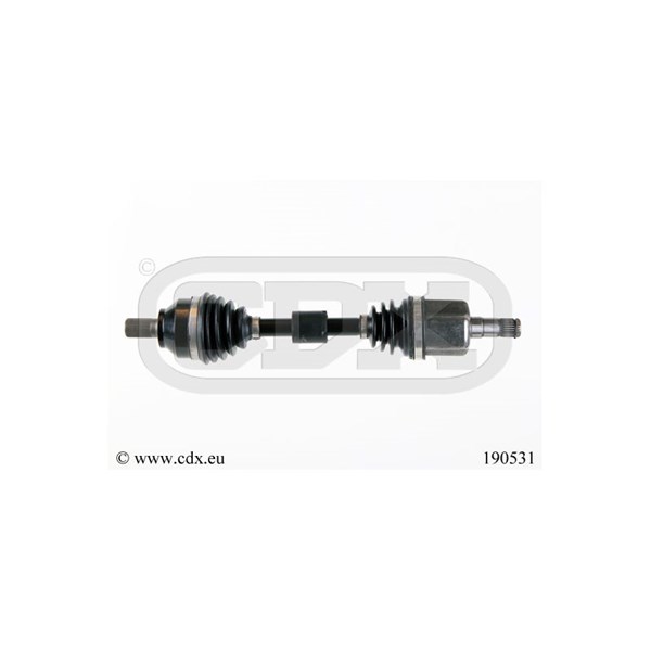 Drivaxel, framaxel vänster CDX