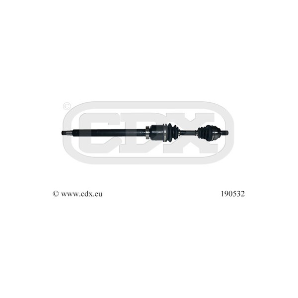 Drivaxel, framaxel höger Cdx 190532 CDX