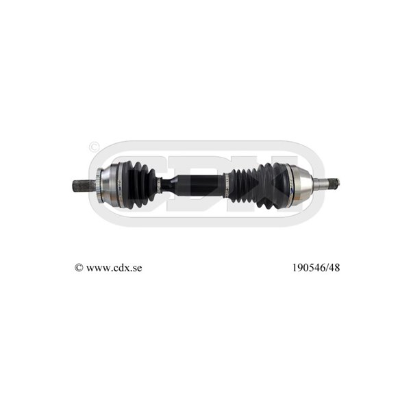 Drivaxel, framaxel vänster Cdx 190546/48 CDX