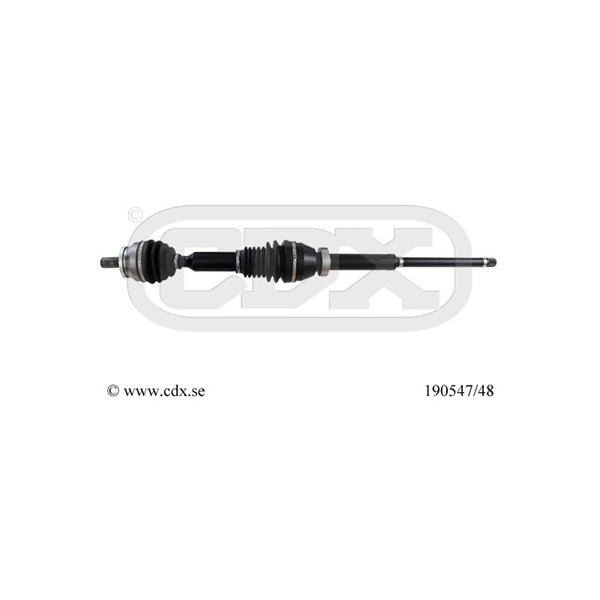Drivaxel, framaxel höger Cdx 190547/48 CDX