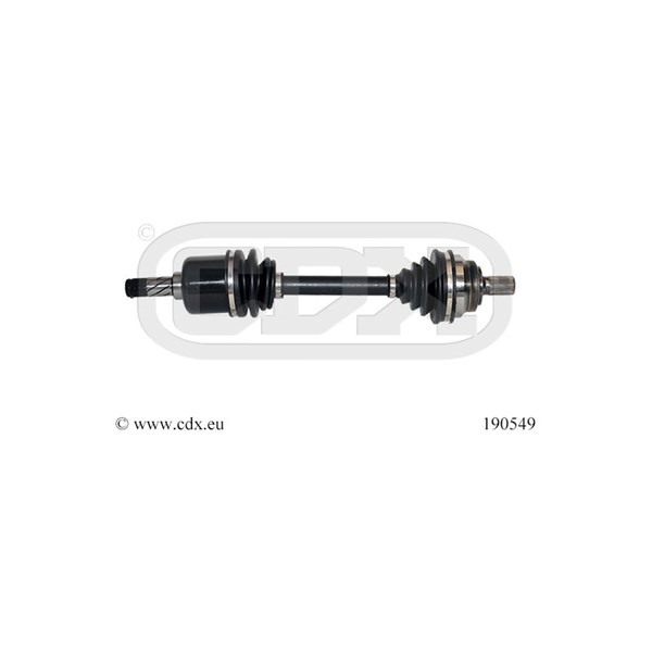 Drivaxel, framaxel vänster Cdx 190549 CDX