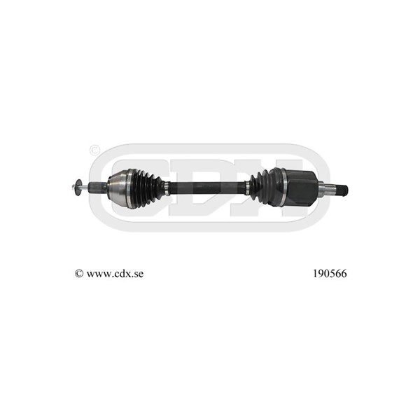 Drivaxel, framaxel vänster Cdx 190566 CDX