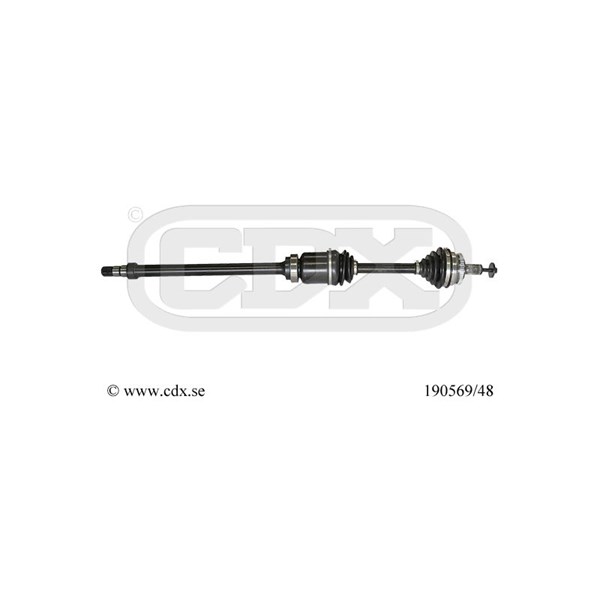 Drivaxel, framaxel höger Cdx 190569/48 CDX