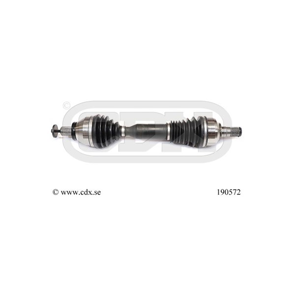 Drivaxel, framaxel vänster Cdx 190572 CDX