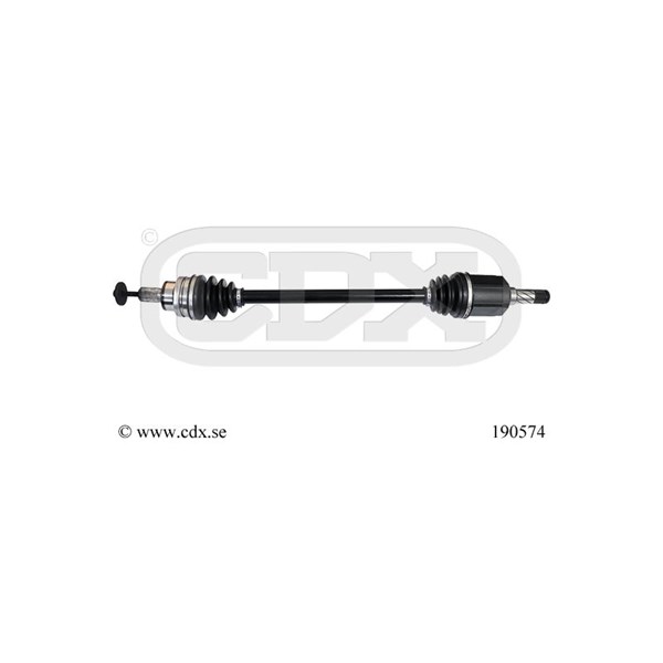 Drivaxel, Bakaxel, båda sidor Cdx 190574 CDX
