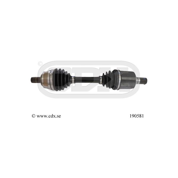 Drivaxel, framaxel vänster Cdx 190581 CDX
