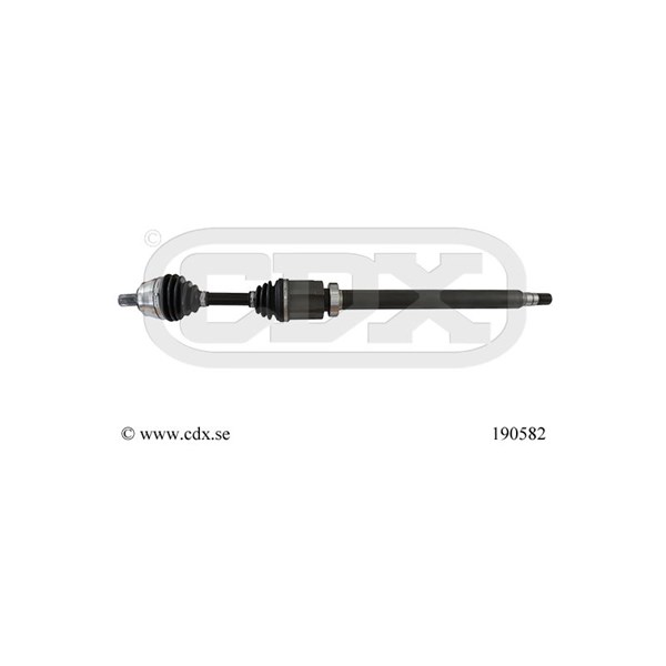 Drivaxel, framaxel höger Cdx 190582 CDX Drivaxel, framaxel höger Cdx 190582 CDX