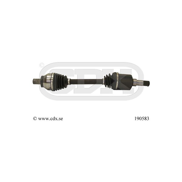 Drivaxel, framaxel vänster CDX