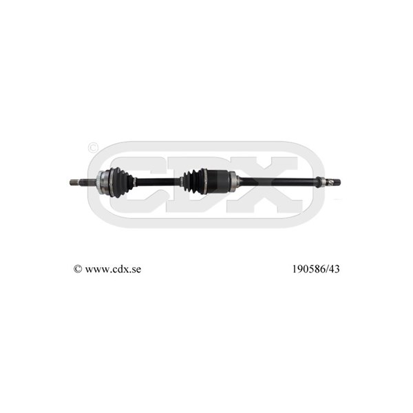Drivaxel, framaxel höger Cdx 190586/43 CDX