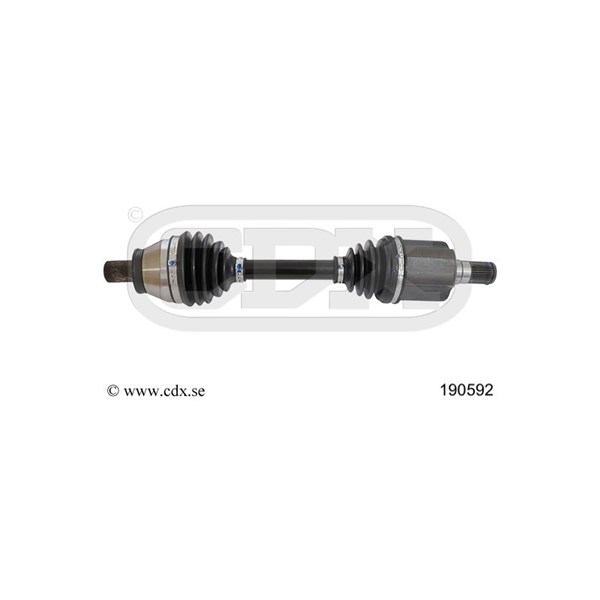 Drivaxel, framaxel vänster CDX