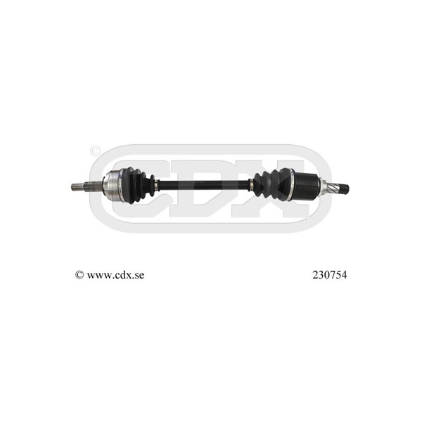 Drivaxel, framaxel vänster Cdx 230754 CDX