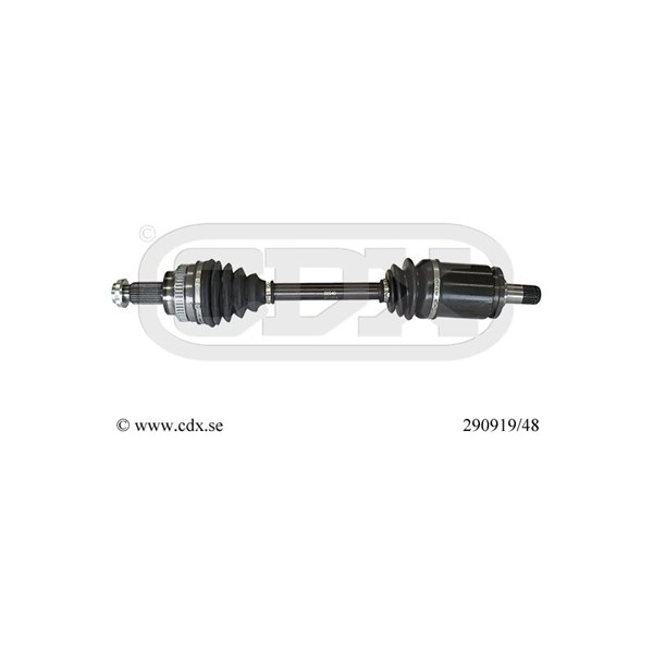 Drivaxel, framaxel vänster Cdx 290919/48 CDX