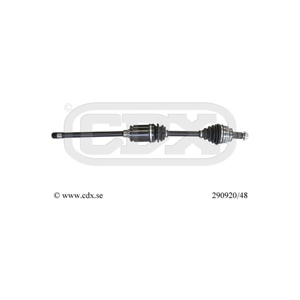 Drivaxel, framaxel höger Cdx 290920/48 CDX