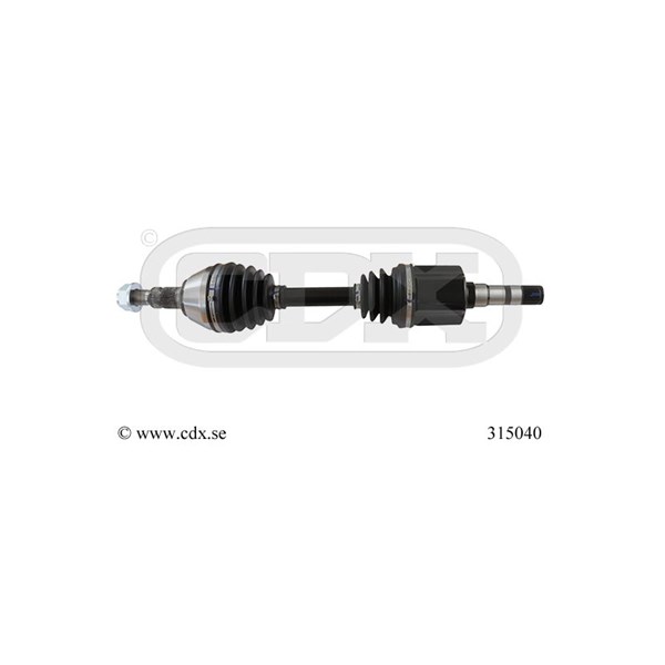 Drivaxel, Fram, höger eller vänster Cdx 315040 CDX